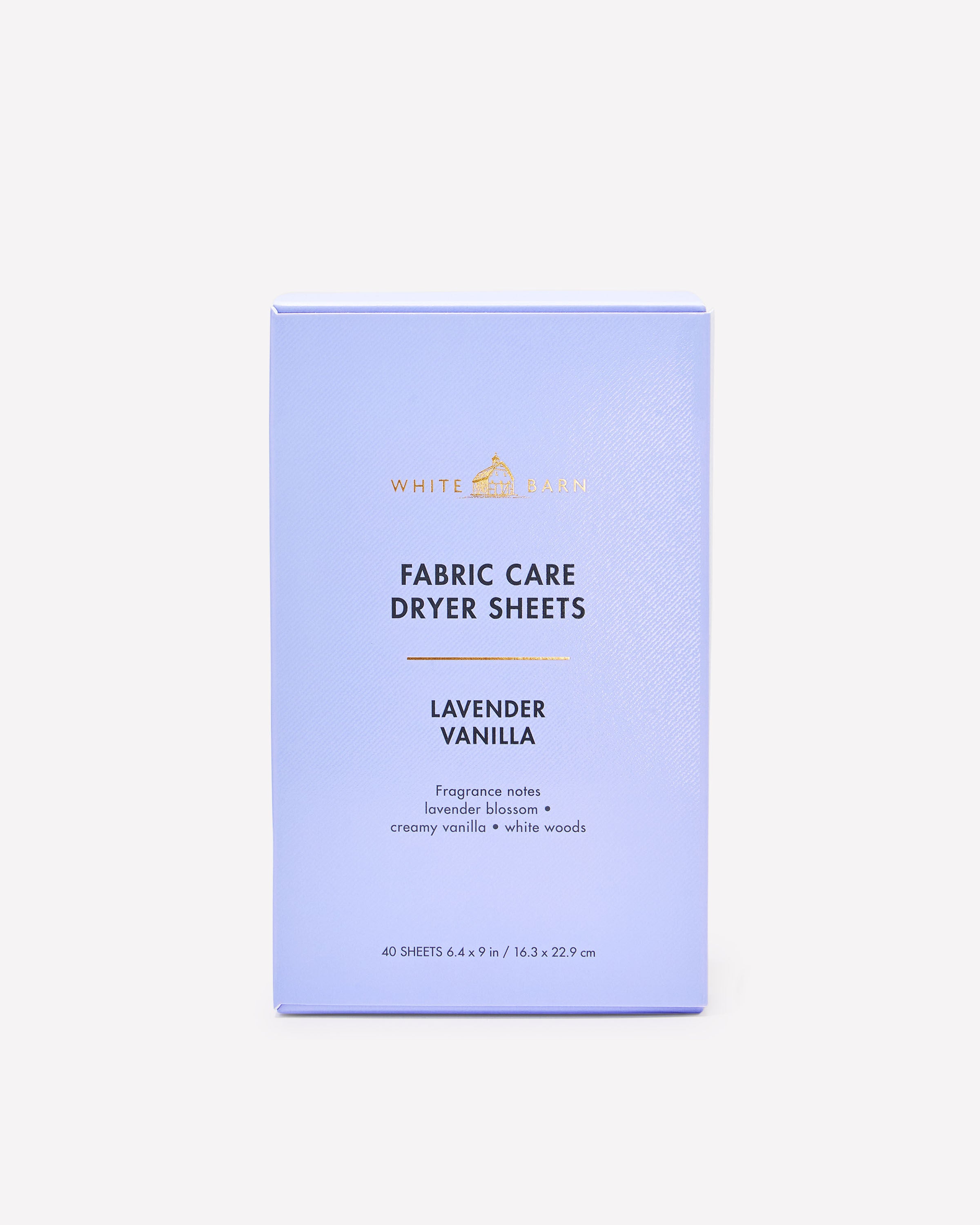 Lavender Vanilla Dryer Sheets